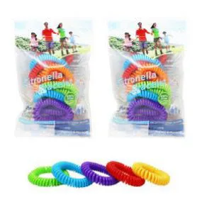 10-Pack: Mosquito Repellent Bracelet