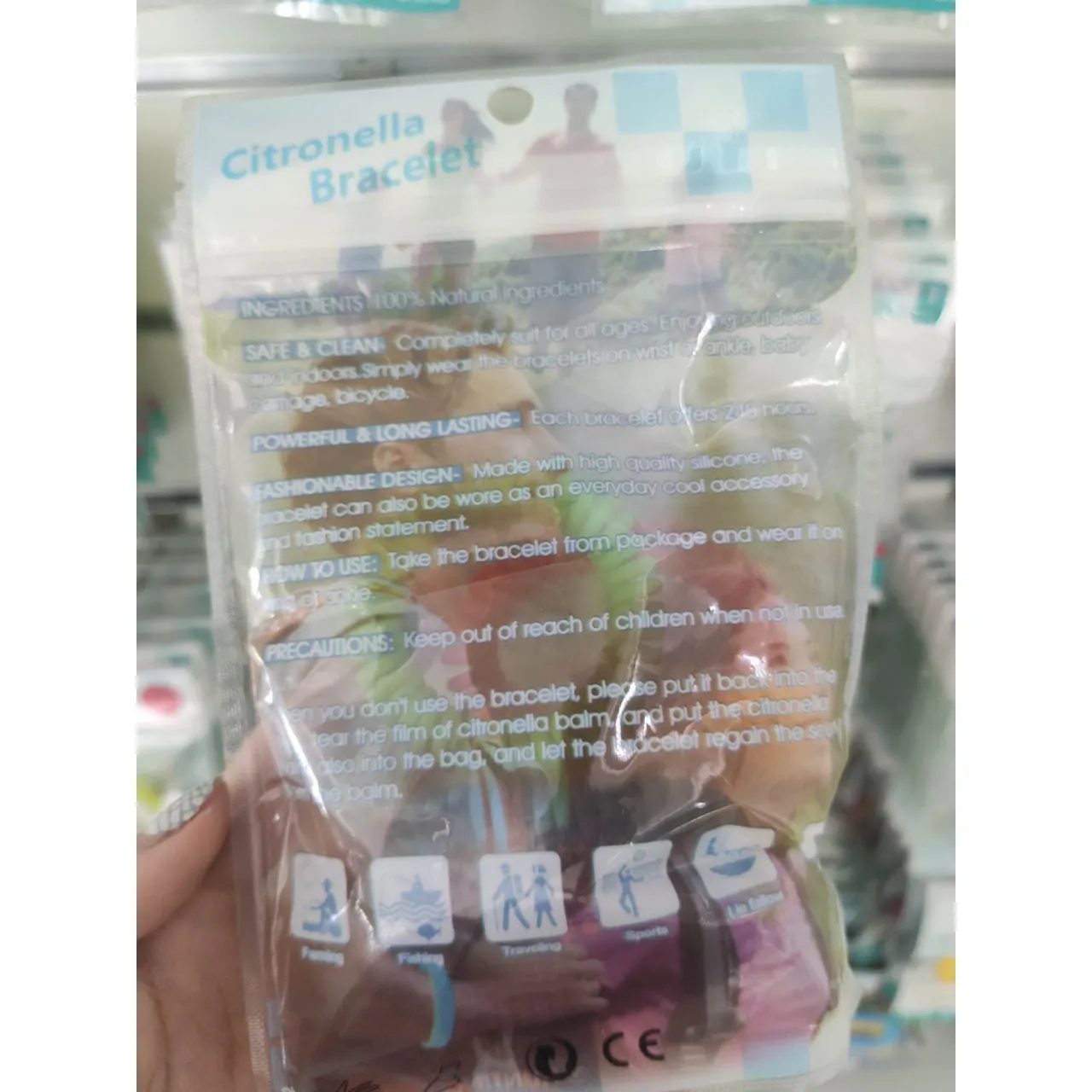 10-Pack: Mosquito Repellent Bracelet