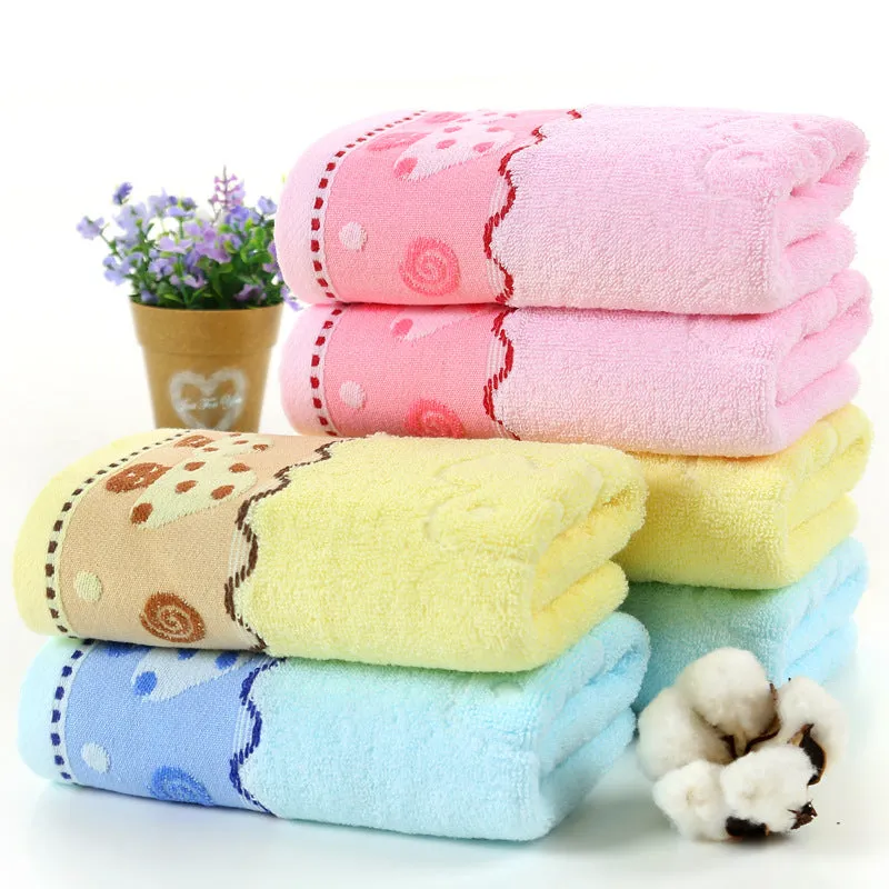 100g 32G Cotton Towel with LOGO, Embroidery and Printing Craftsmanship