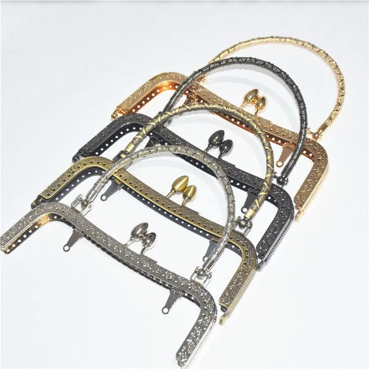 16.5cm (6 1/2") Sewing Metal Purse Frame Handle Purse Frame Four Colors