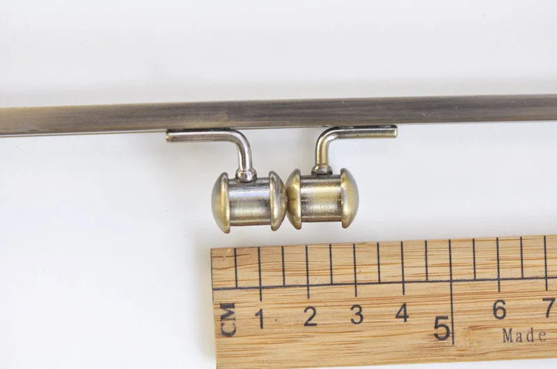 18cm x 6.5cm Metal Purse Frame Handle Purse Frame Glue-in Style Bronze/Silver Two Colors Available