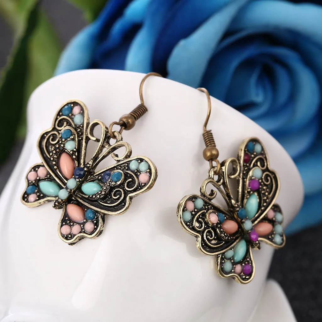 2016 Stylish Bohemian Earrings with Gold Alloy and Jewelry Craftsmanship