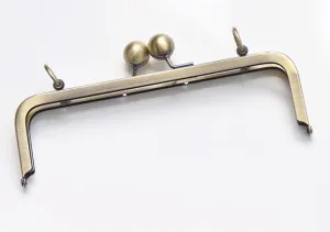 20cm Bag Purse Frame Clutch Bag Purse Frame With Screws Bronze/Matte Silver/Gold/Light Gold
