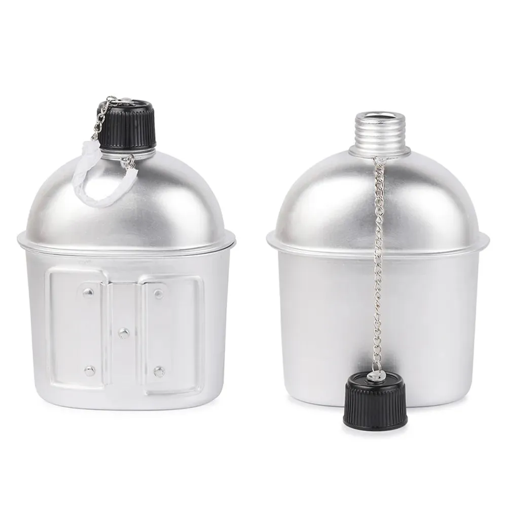 3Pcs/Set Stainless Steel Military Canteen