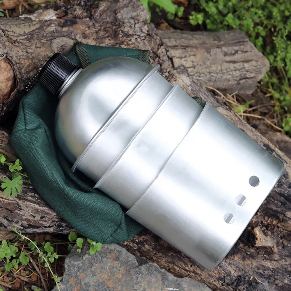 3Pcs/Set Stainless Steel Military Canteen