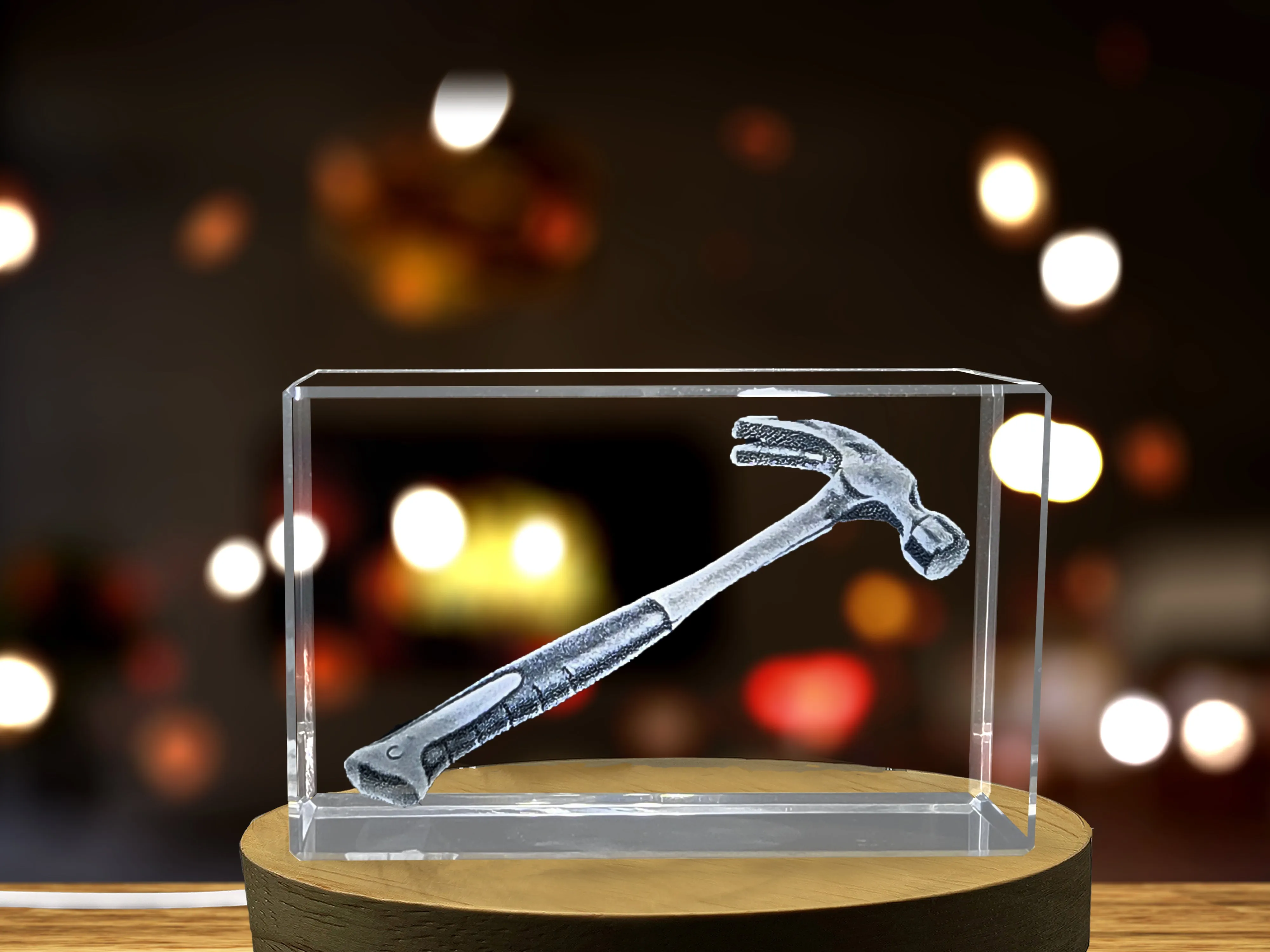 A Faceted Crystal Claw Hammer - A Tribute to Craftsmanship