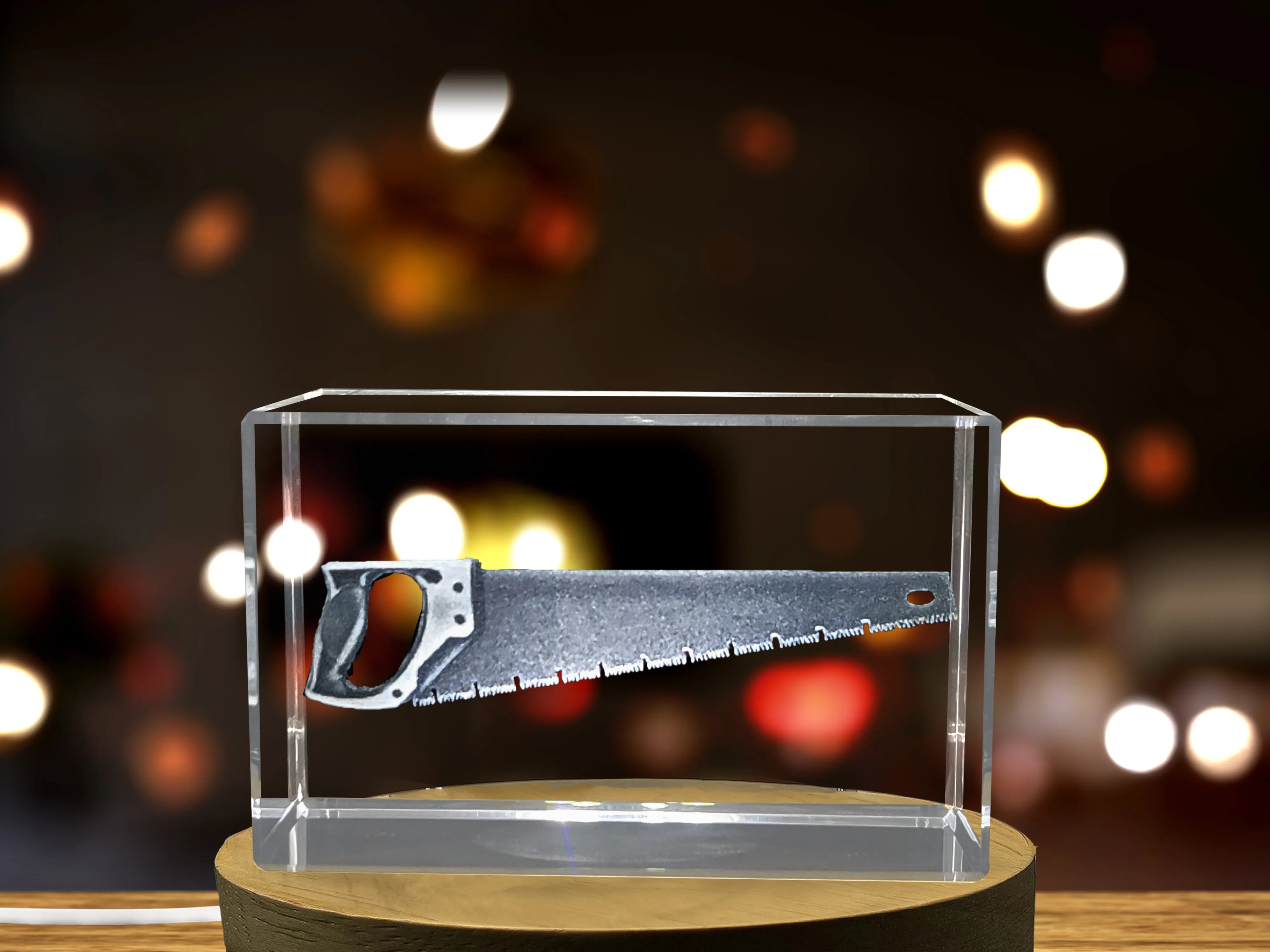 A Faceted Crystal Hacksaw Blade - Celebrating Craftsmanship Through Adaptability