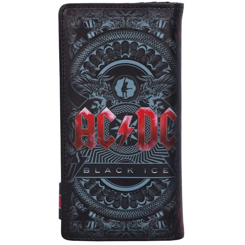 ACDC Black Ice Embossed Purse