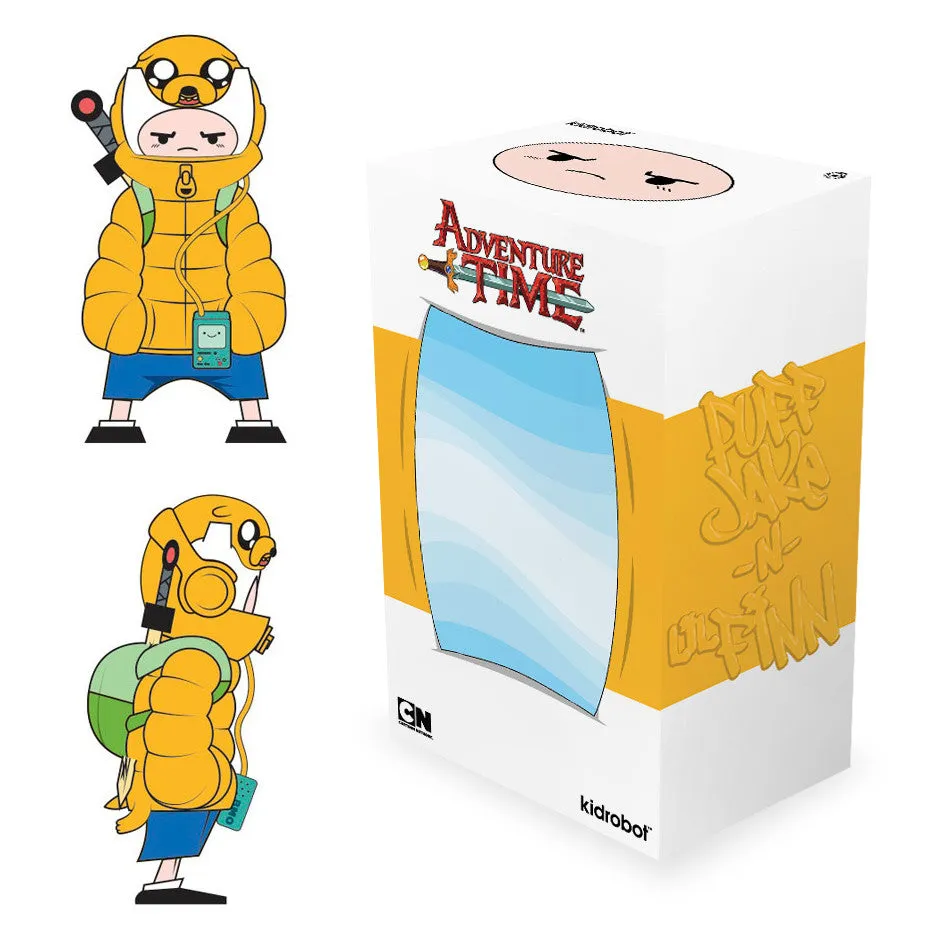 Adventure Time x Kidrobot: Puff Jake N Lil Finn Medium Figure