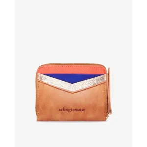 Alexis Zip Purse | Vintage Tan Multi