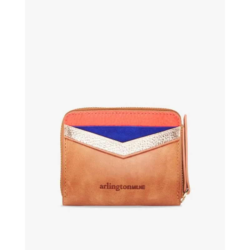 Alexis Zip Purse | Vintage Tan Multi