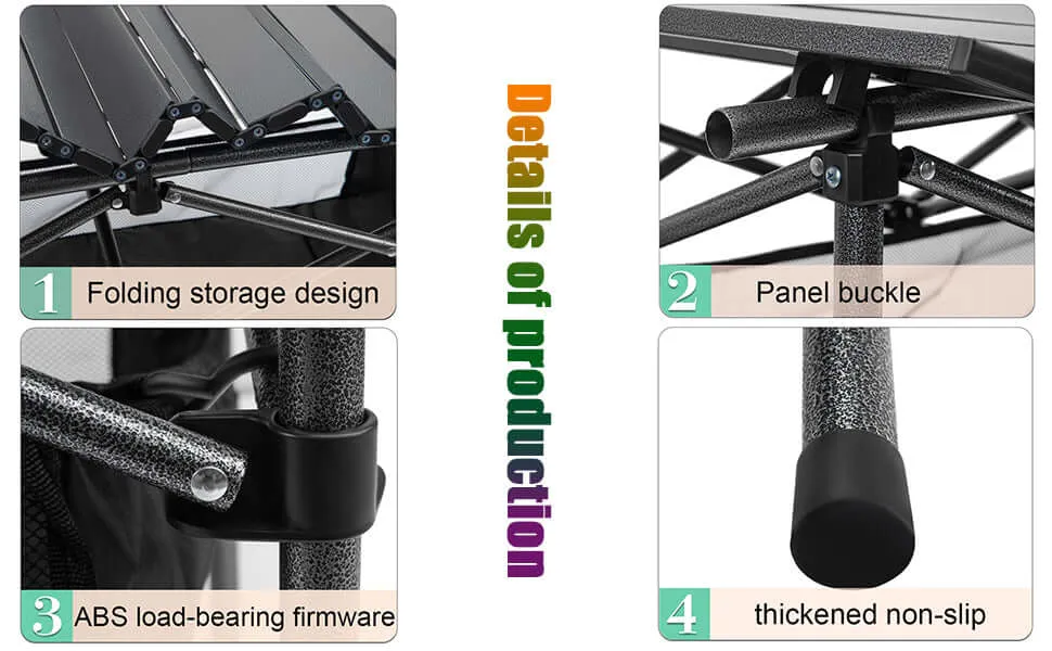 Aluminum Folding Table with Carry Bag 120 X 55 X 62 CM