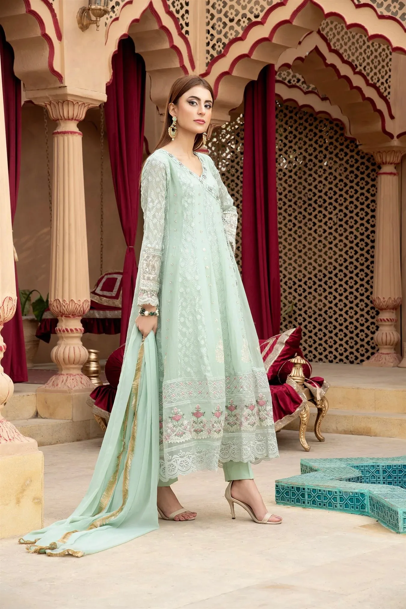 ANGRAKHA-B-008-AQUA PRET 3 PCs