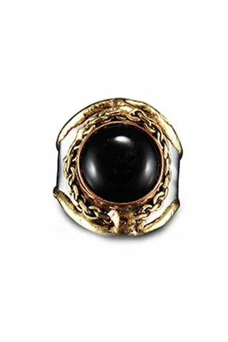 Anju Round Stone Ring