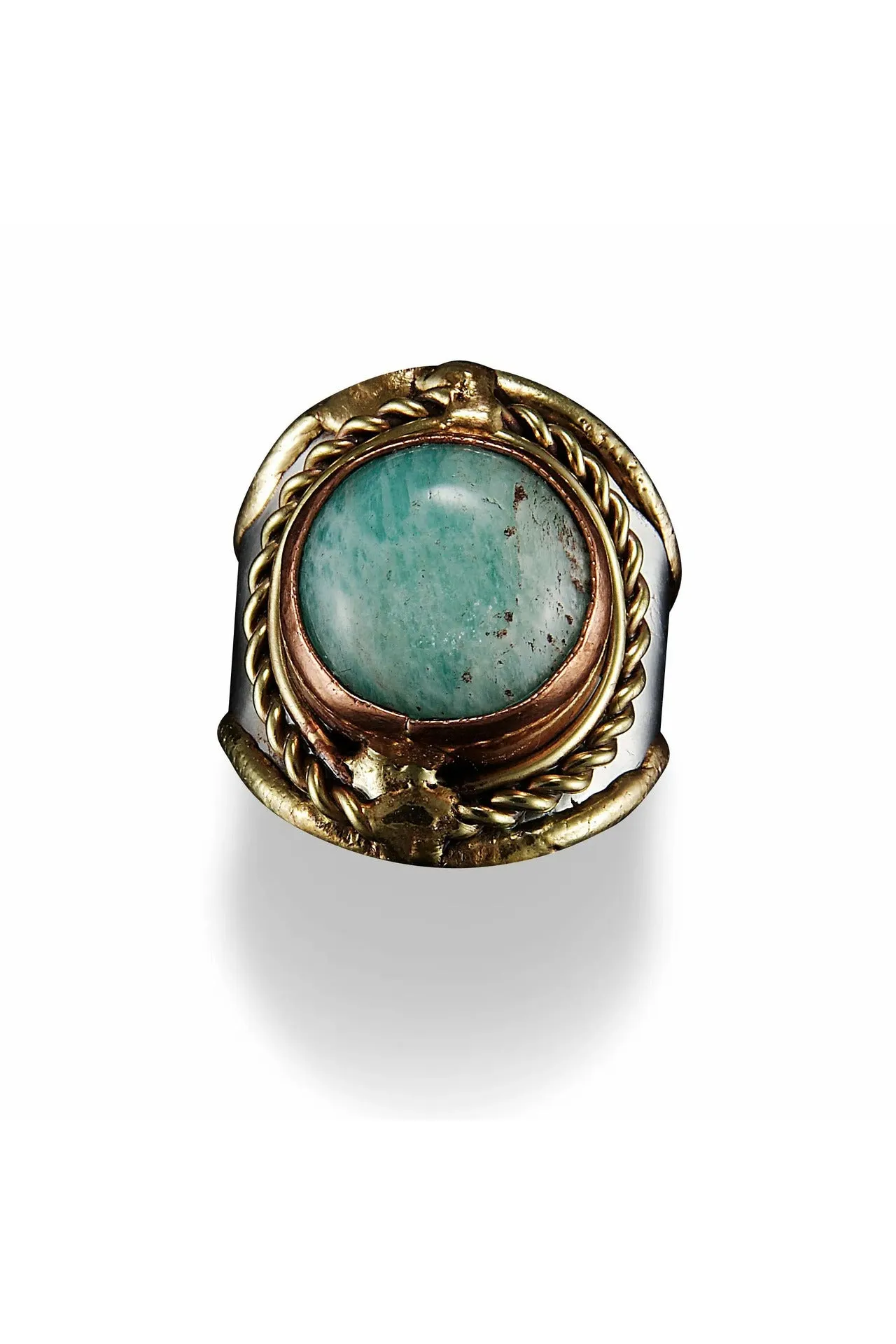 Anju Round Stone Ring
