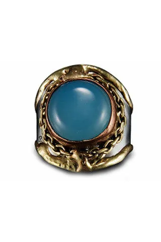 Anju Round Stone Ring