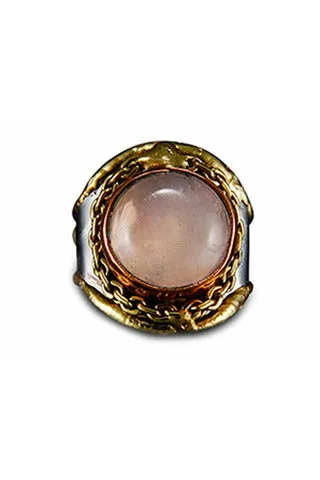Anju Round Stone Ring