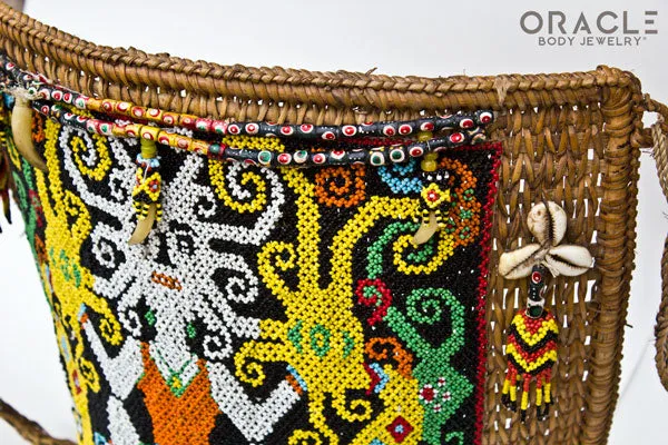 Antique Dayak Baby Carrier