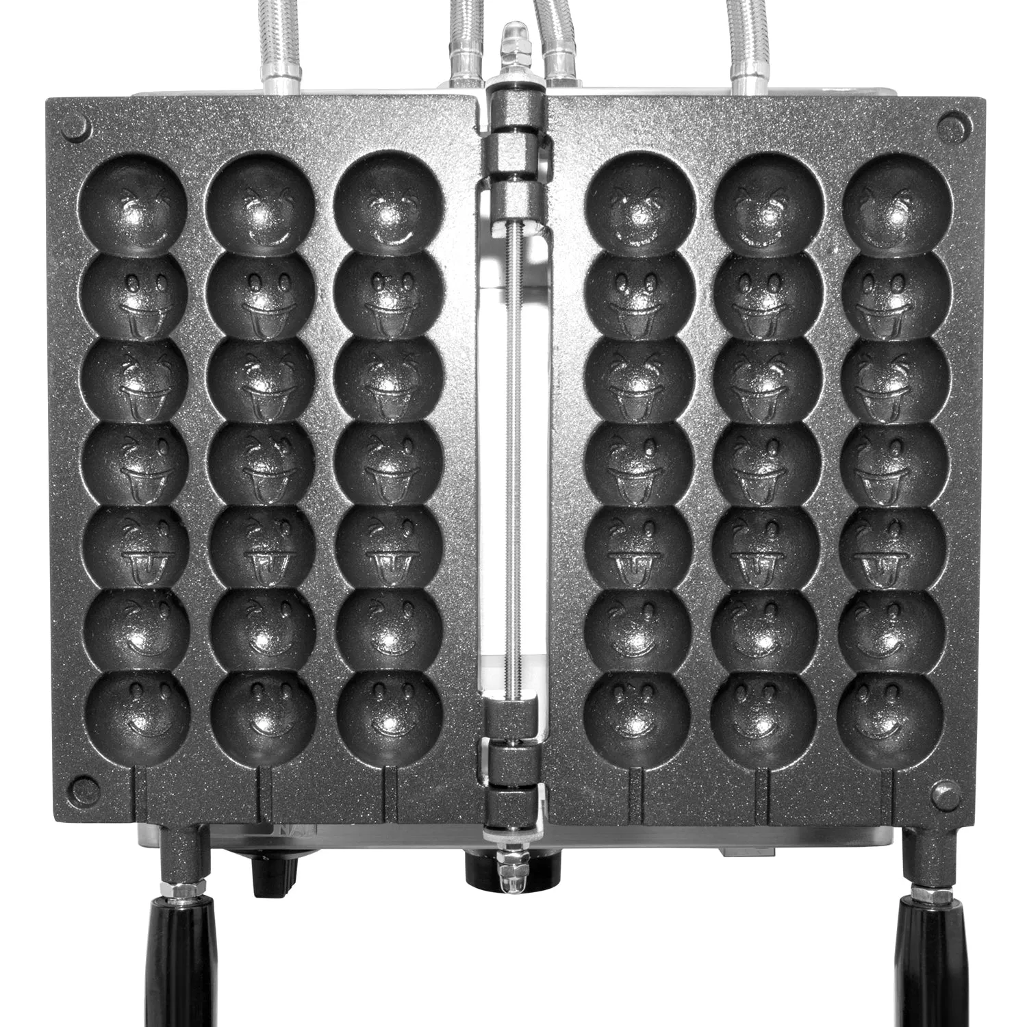 AP-447 Waffle Stick Maker | 3 Bead-Shaped Waffles | Round-Shaped Waffles
