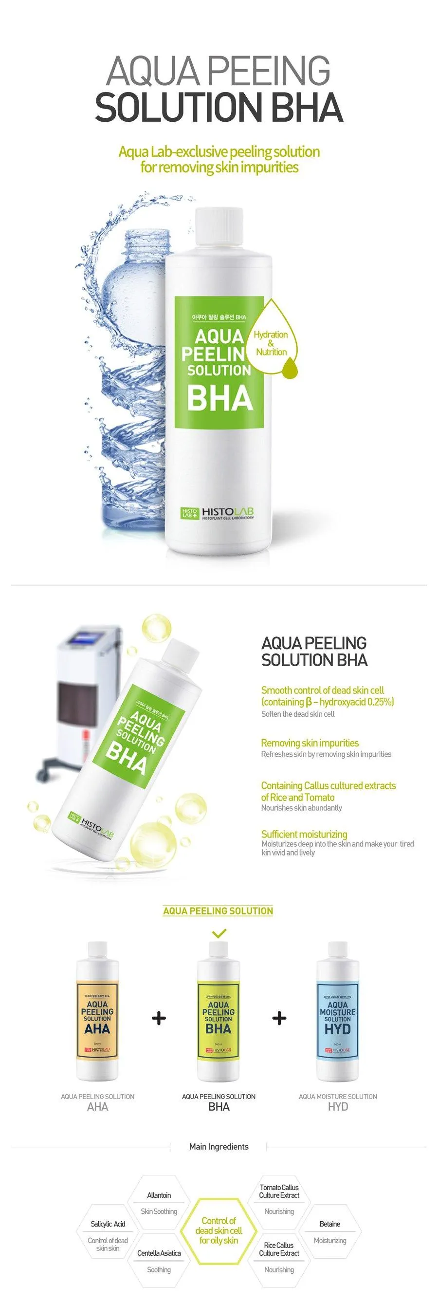 Aqua Peeling Solution BHA
