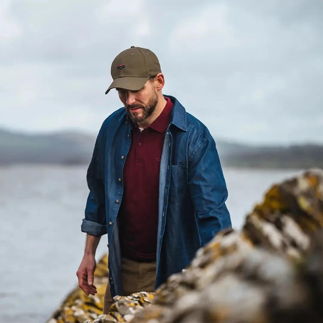 Archerfield Denim Shirt - Dark Wash by Hoggs of Fife