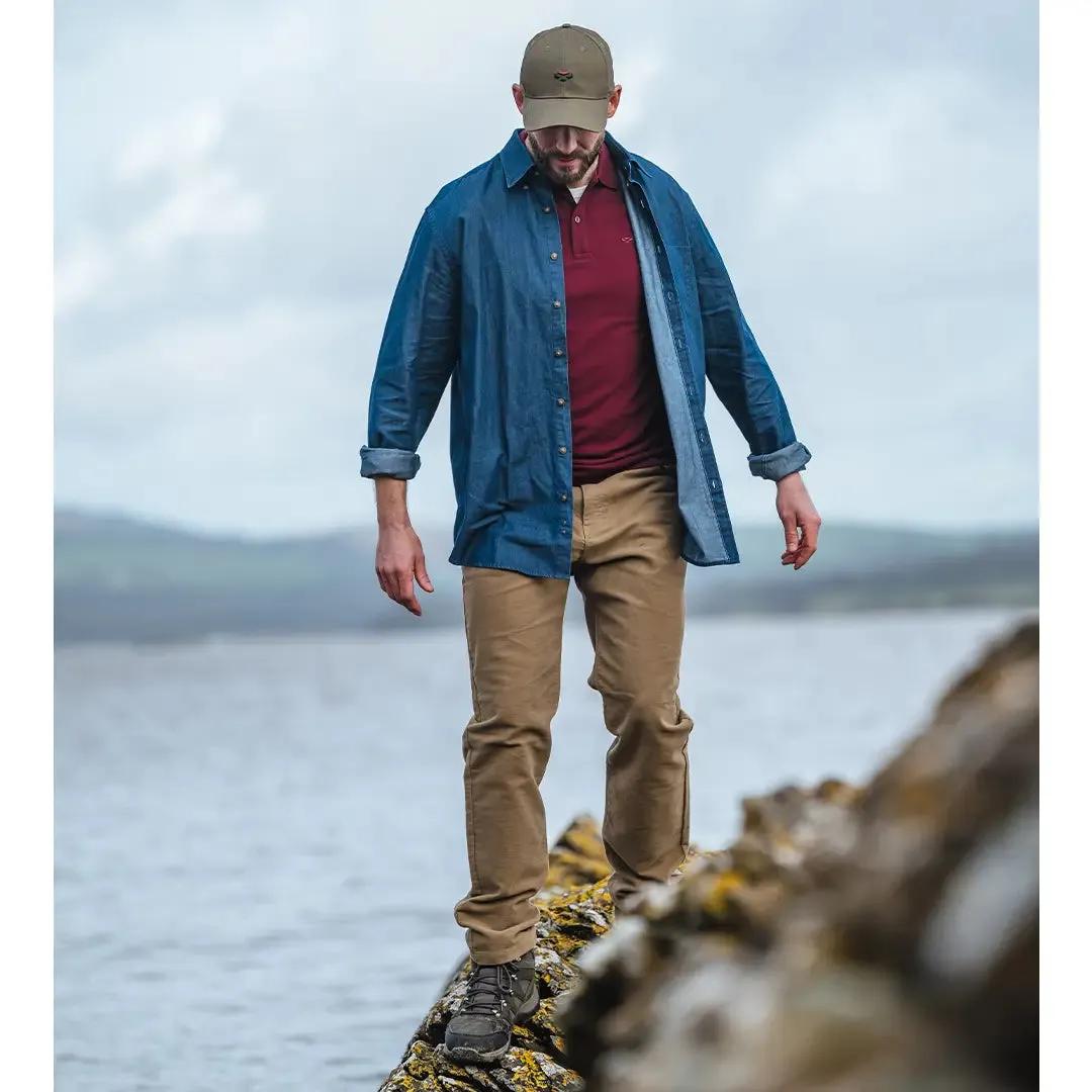 Archerfield Denim Shirt - Dark Wash by Hoggs of Fife