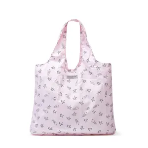Baa Baa Sheepz Reusable Shopping Bag Small Star & Sheepz Pink