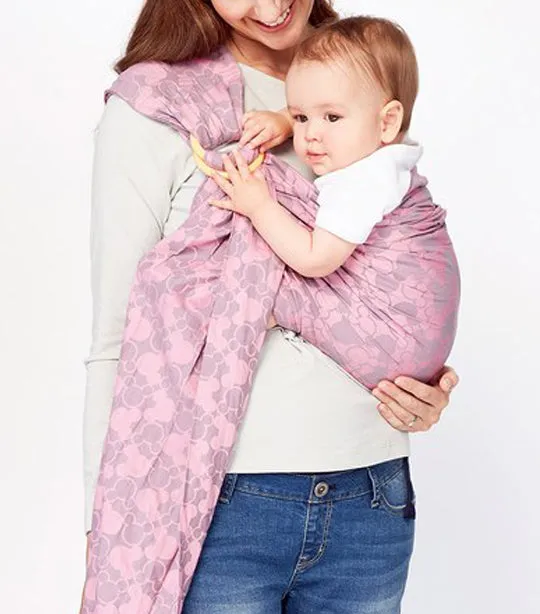 Baby Ring Sling - Mickey Kaleidoscopes Pink