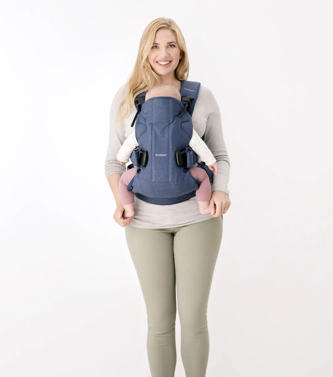 BabyBjorn Baby Carrier One - Classic Denim/Midnight Blue