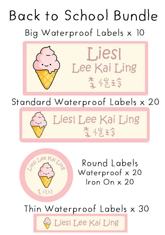 Back to School Label Bundle
