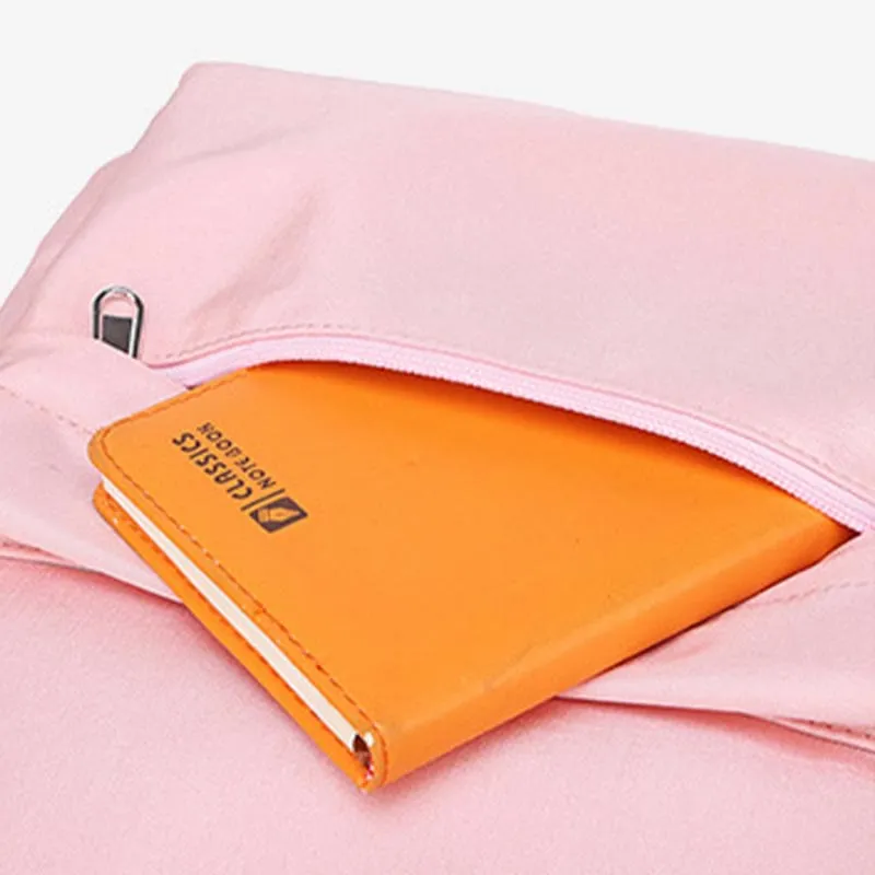 Backpack for Women Campus Solid Color Students Large Capacity Handbag