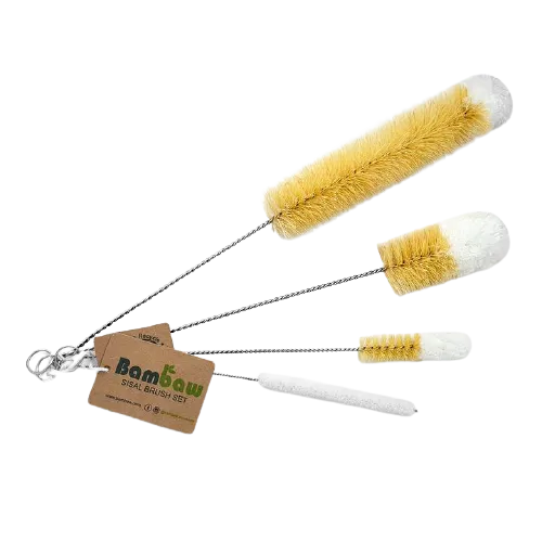 Bambaw Bottle Brush Set - 4 Brushes