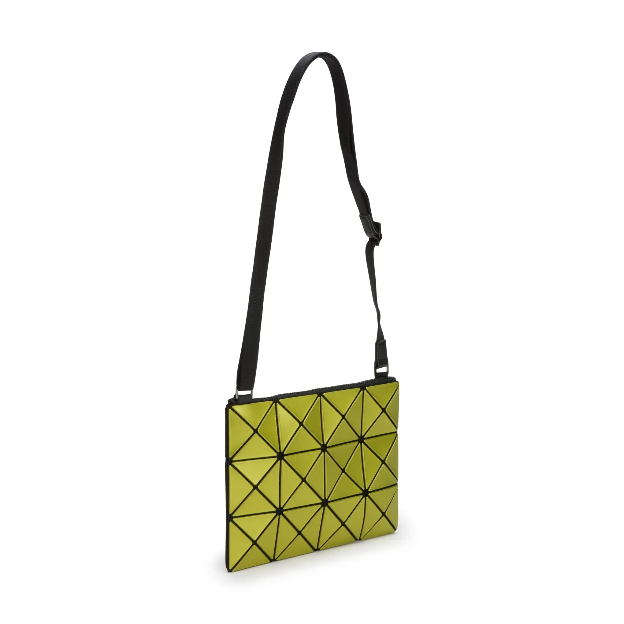 BAO BAO ISSEY MIYAKE Metallic Lucent Crossbody Bag - Yellow