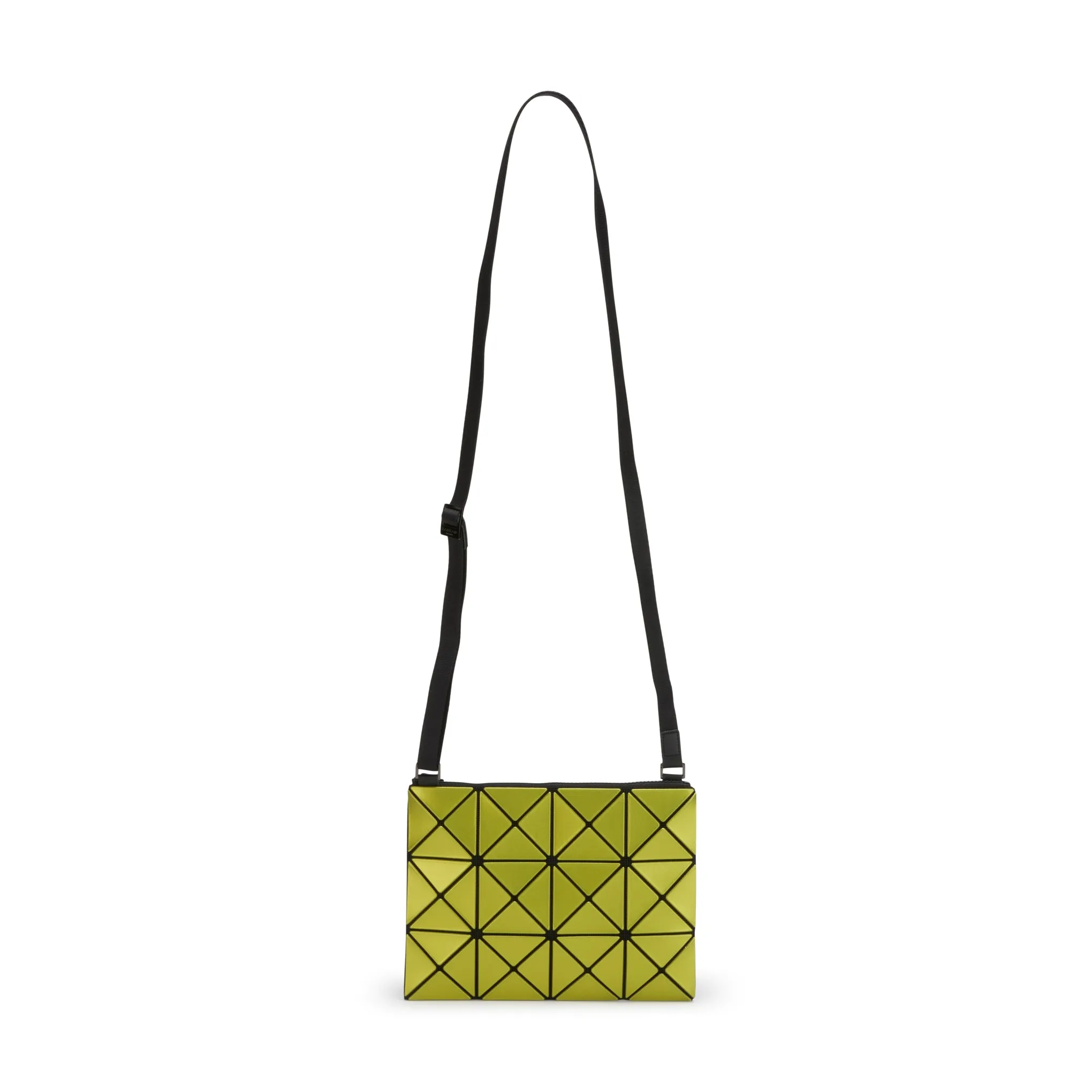 BAO BAO ISSEY MIYAKE Metallic Lucent Crossbody Bag - Yellow