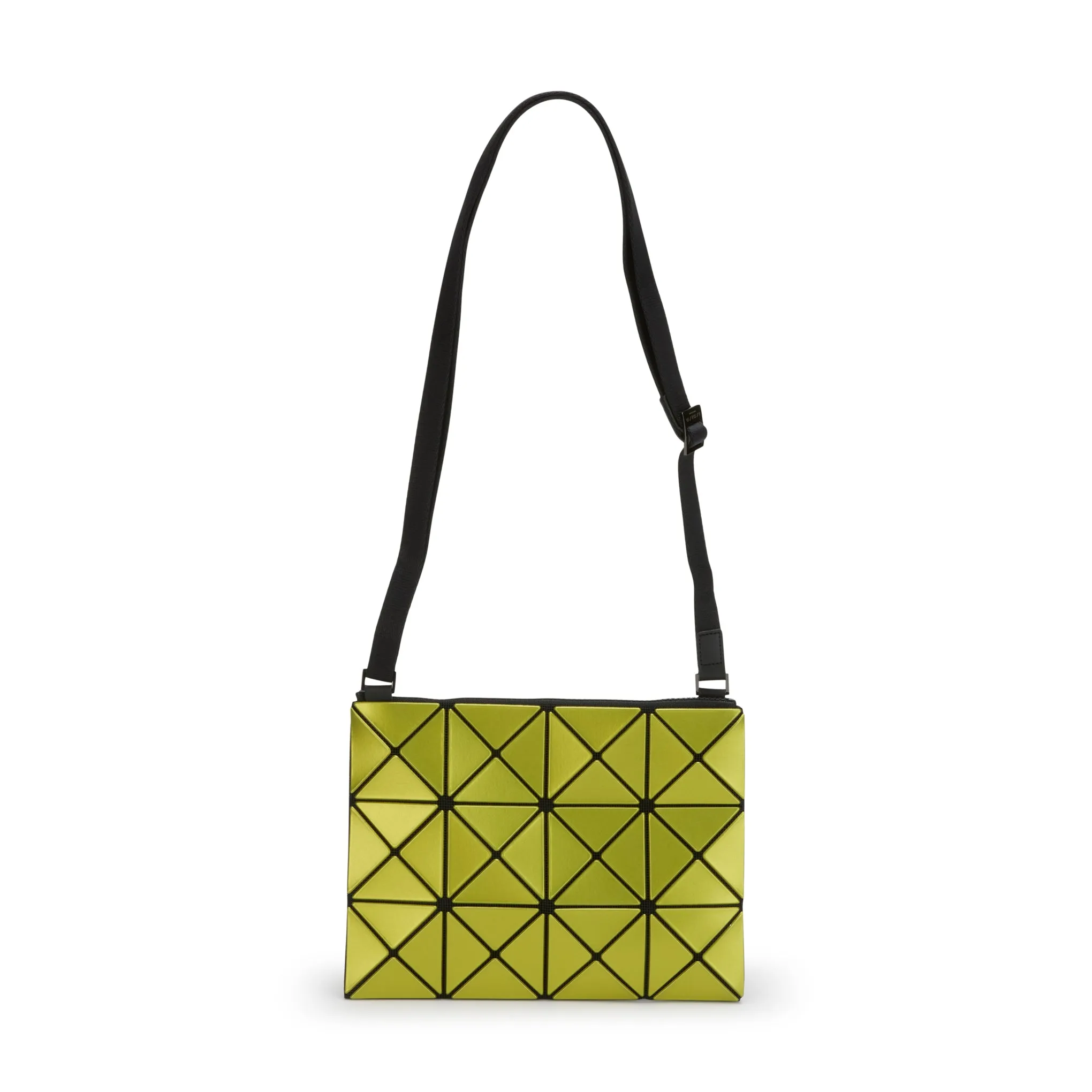 BAO BAO ISSEY MIYAKE Metallic Lucent Crossbody Bag - Yellow