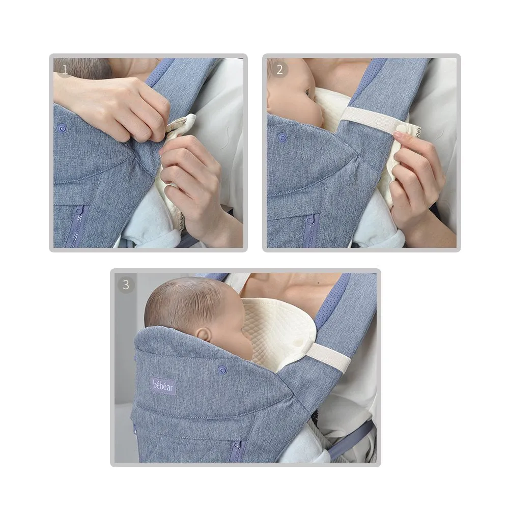 Bebamour Teething Pads for Baby Carrier, 100% Cotton Drool Bibs for Baby Carrier Newborn to Toddler