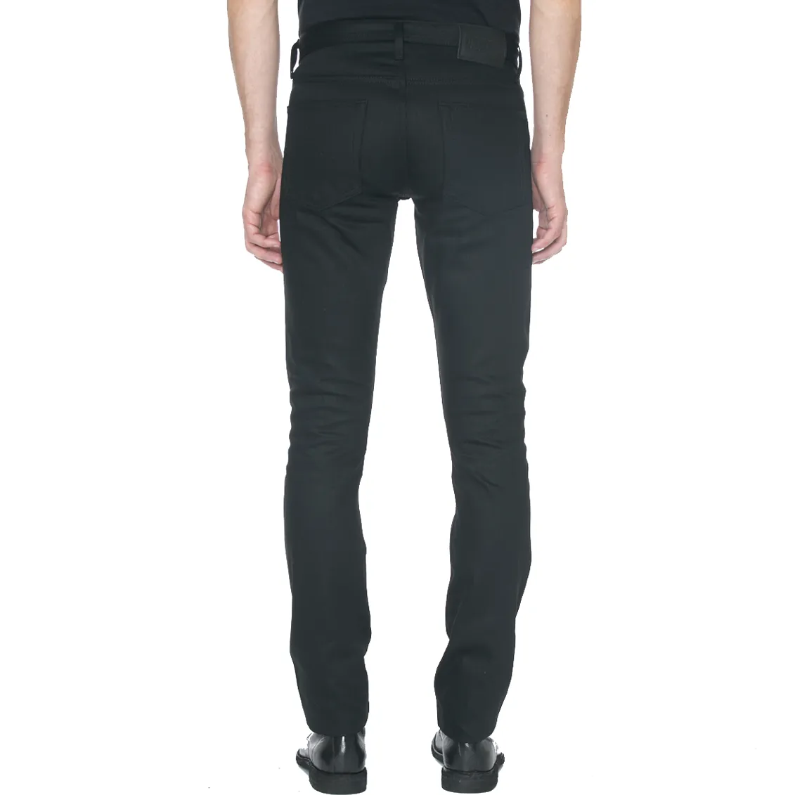 Black 12.5 oz Slight Fit Denim Jeans