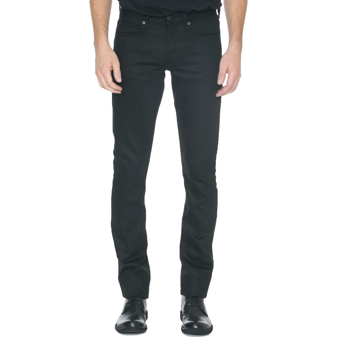 Black 12.5 oz Slight Fit Denim Jeans