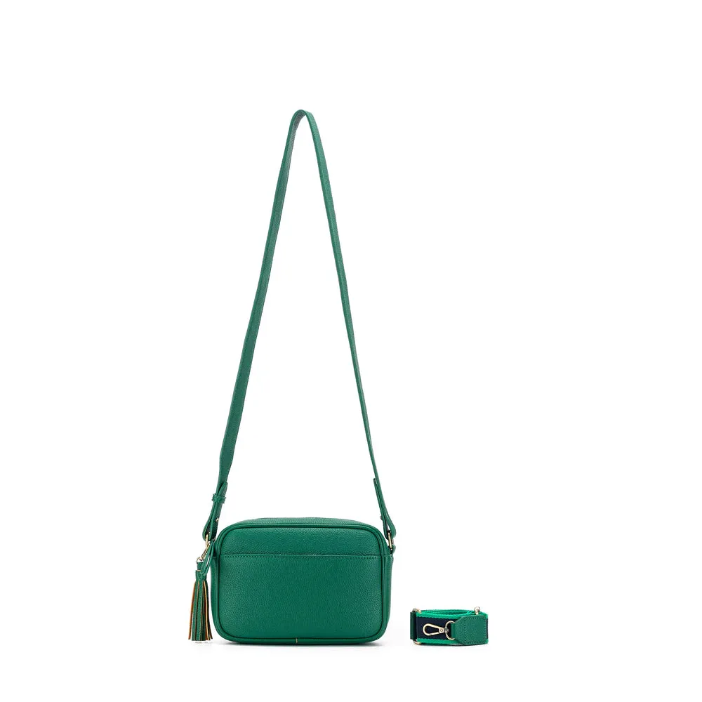 Black Caviar Designs Crossbody Bag - Raven Green