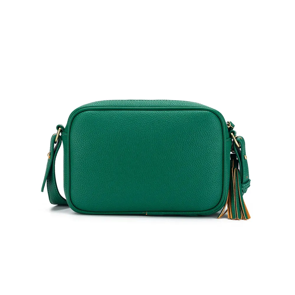 Black Caviar Designs Crossbody Bag - Raven Green
