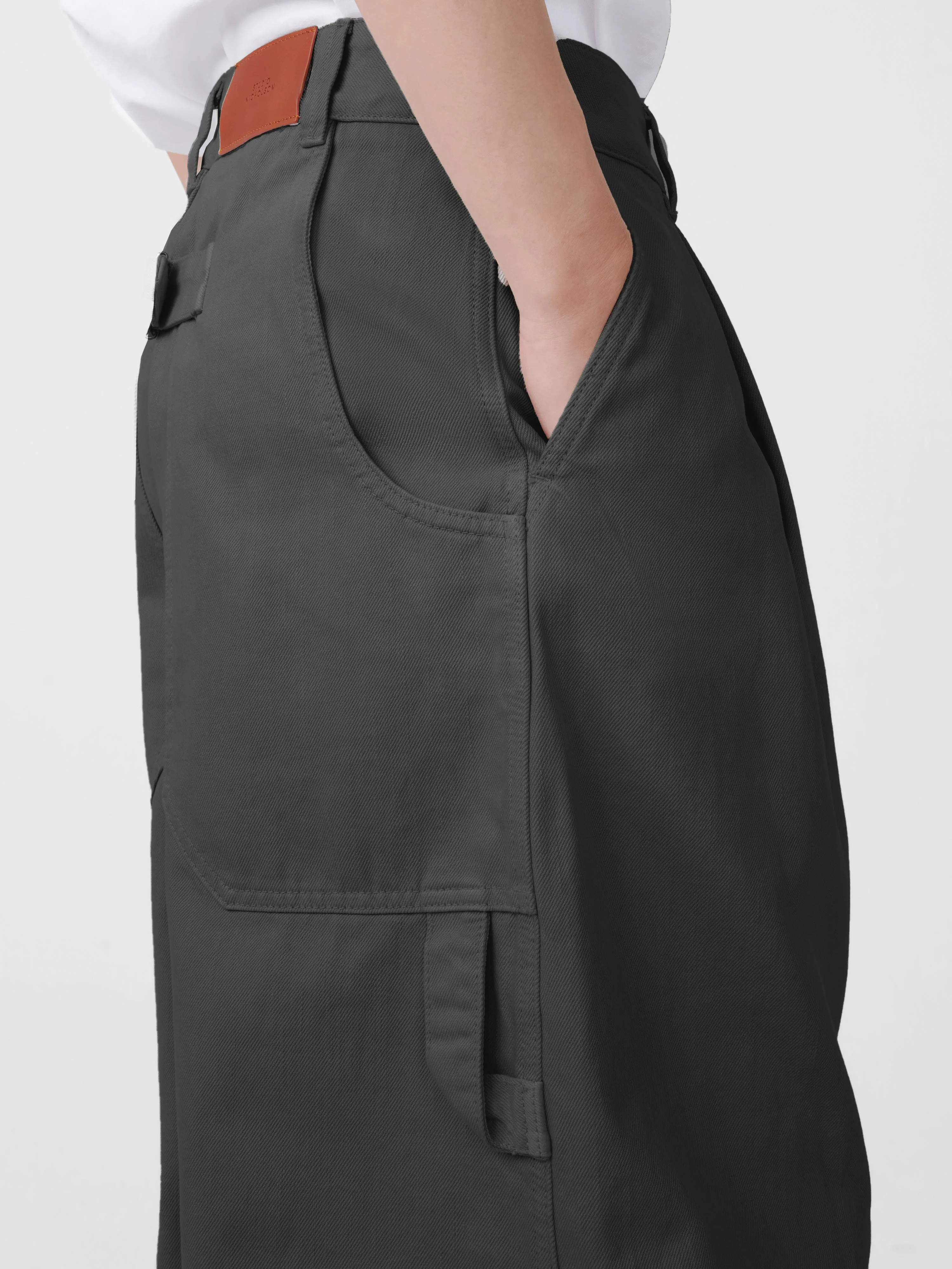 Bridges Denim Pant in Tarmac Grey