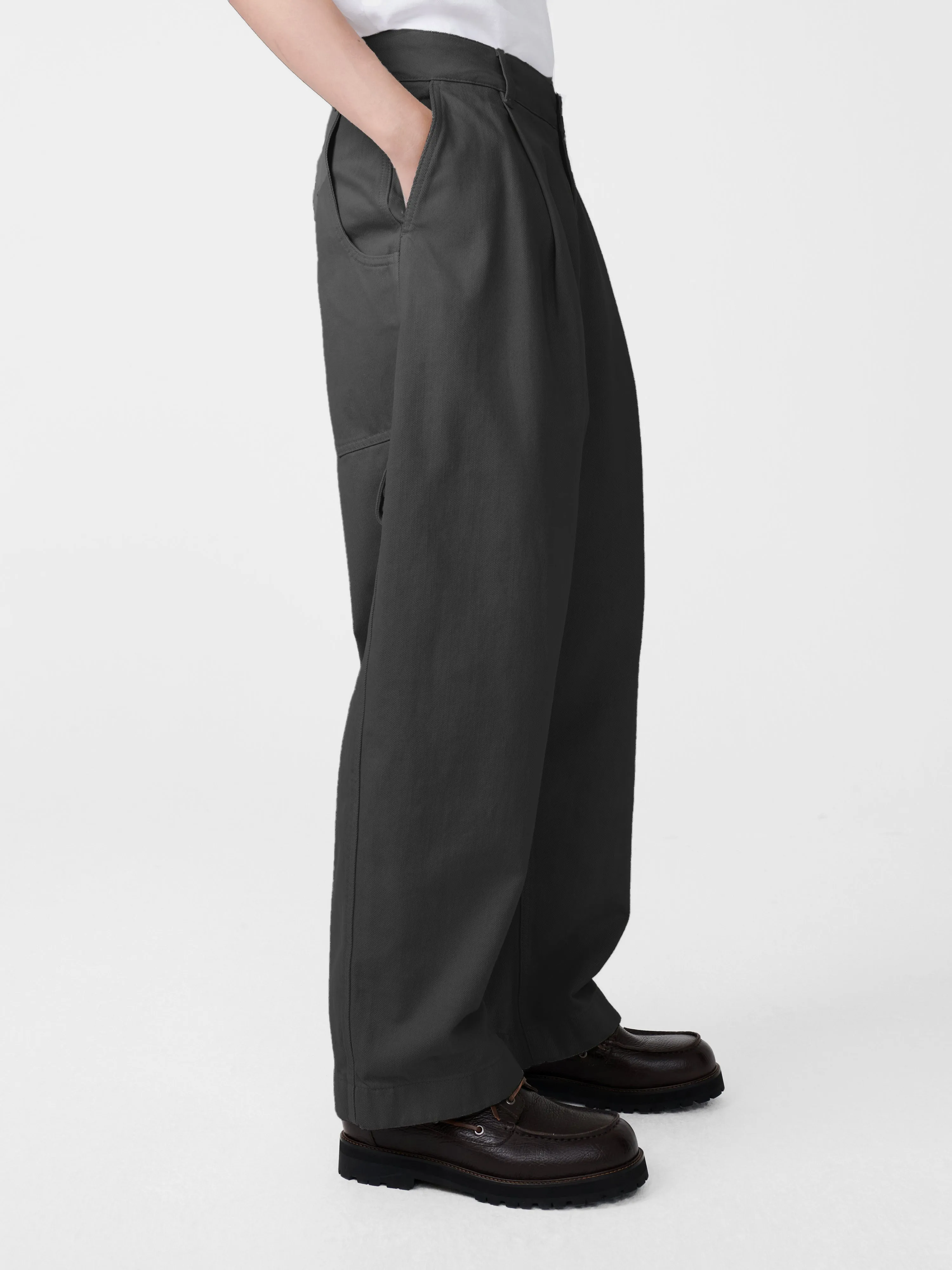 Bridges Denim Pant in Tarmac Grey