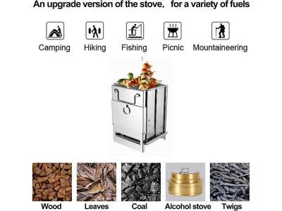 Camping Portable Camping Wood Stove