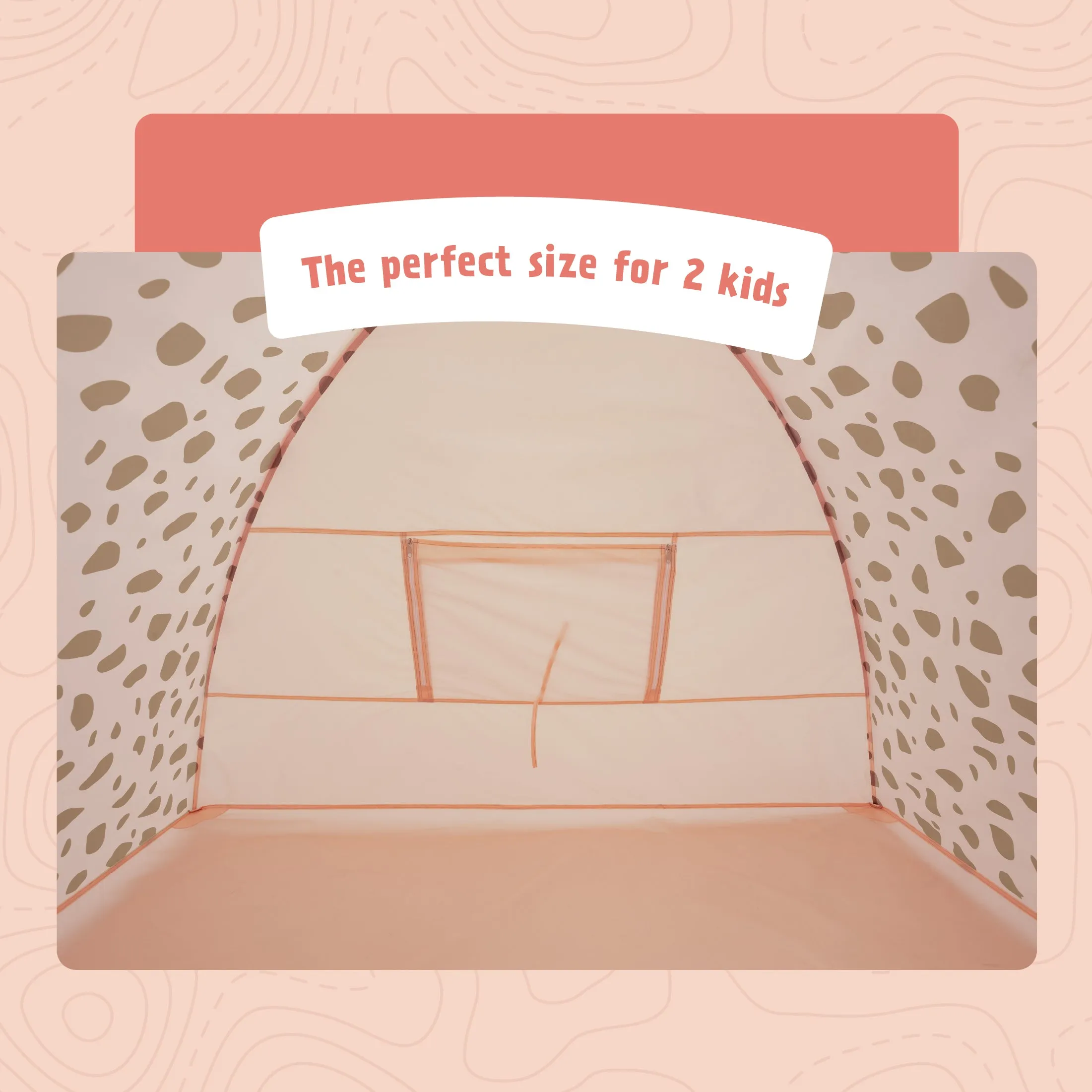 Cha Cha the Cheetah Kids' Camping Tent