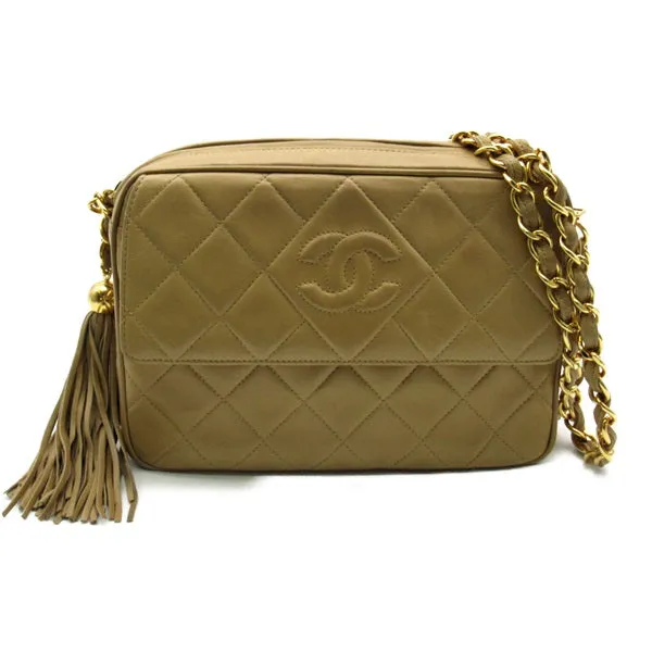 Chanel CC Matelasse Camera Bag  Leather Crossbody Bag in Good condition