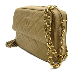 Chanel CC Matelasse Camera Bag  Leather Crossbody Bag in Good condition