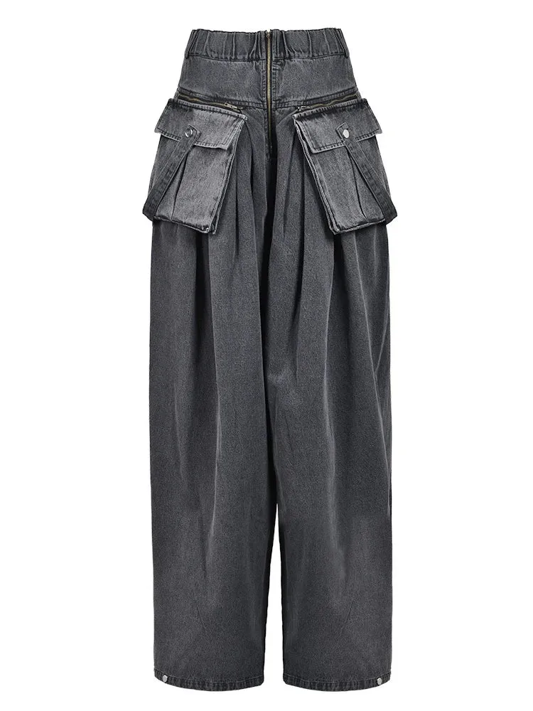 ChicEver Two Piece Denim Suit