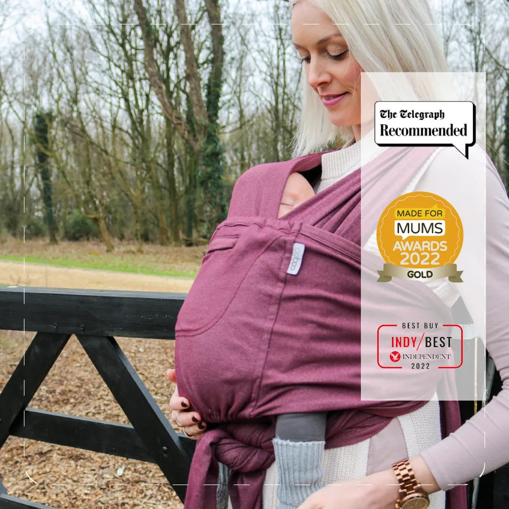 Close Pop-in Cotton Blend - Hip Healthy One- size Adjustable Multi-Position Baby Carrier/Sling