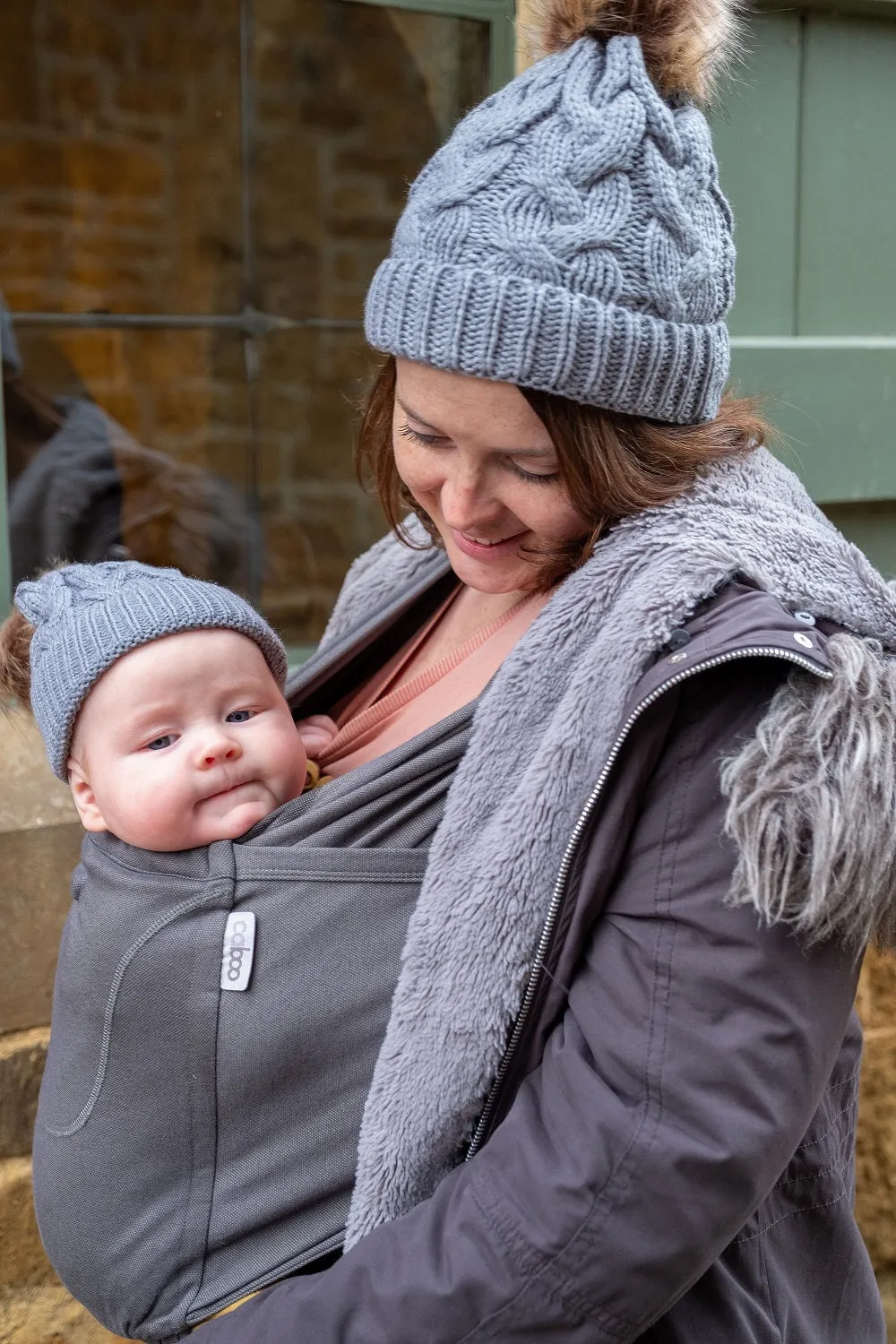Close Pop-in Cotton Blend - Hip Healthy One- size Adjustable Multi-Position Baby Carrier/Sling