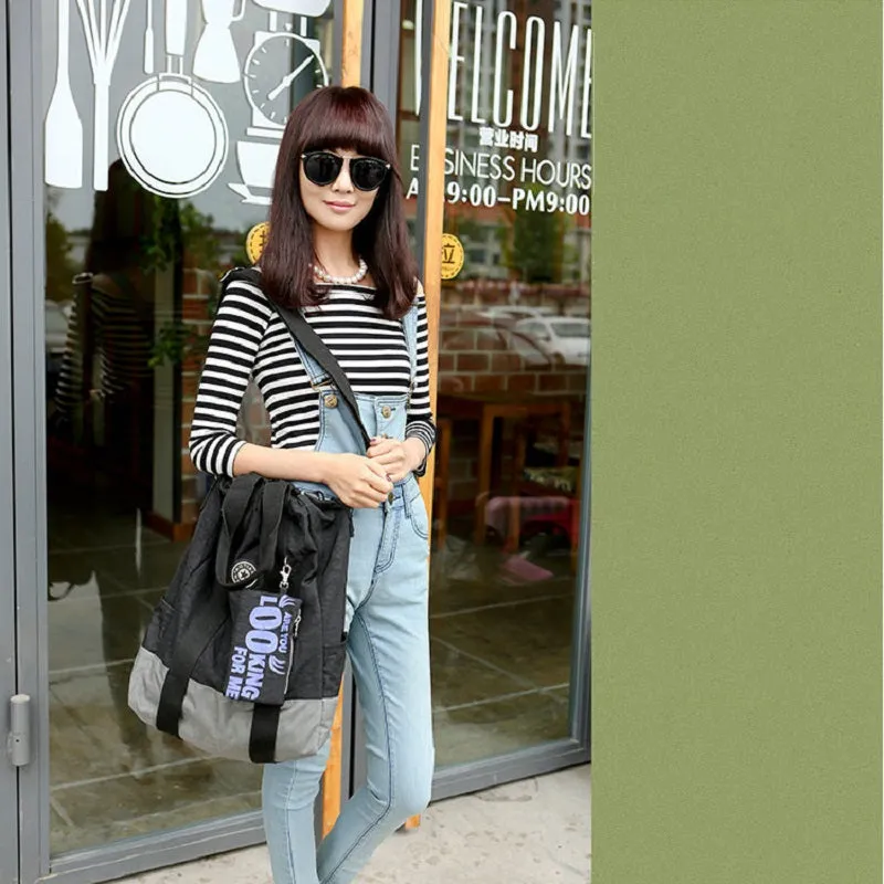 Contrast Crossbody Handbag